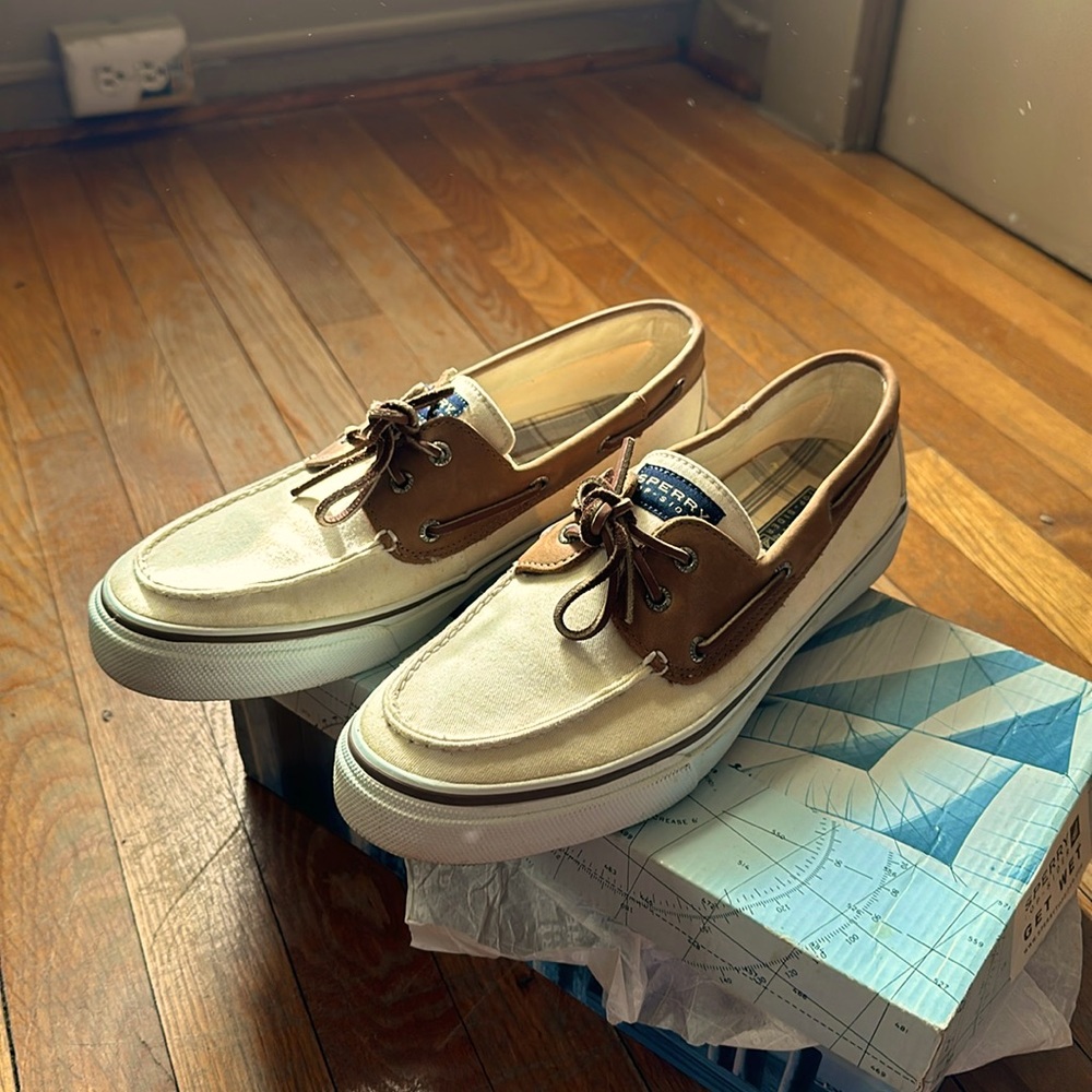 Sperry Bahama 2 Eye white Lthr